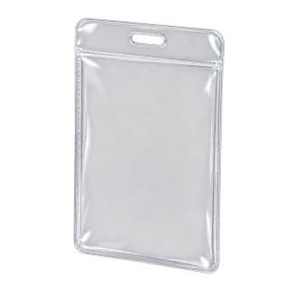 Clear ID Holder - Vertical