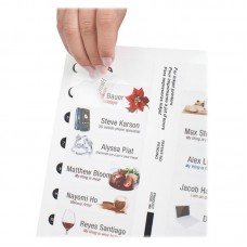 Reusable Name Badge Insert Sheet